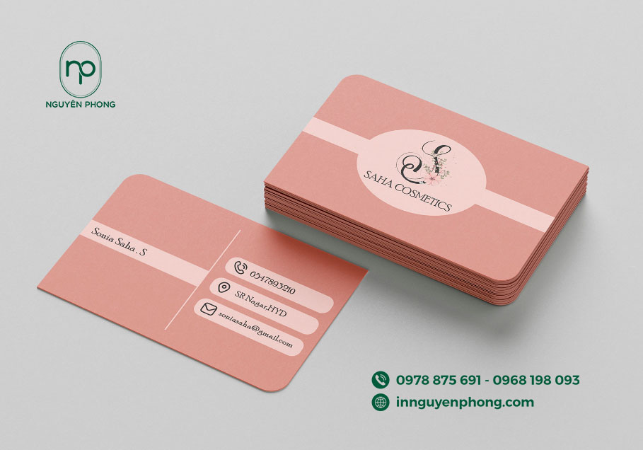 In địa chỉ và thông tin liên lạc